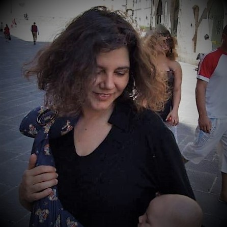 flo con nico appena nato